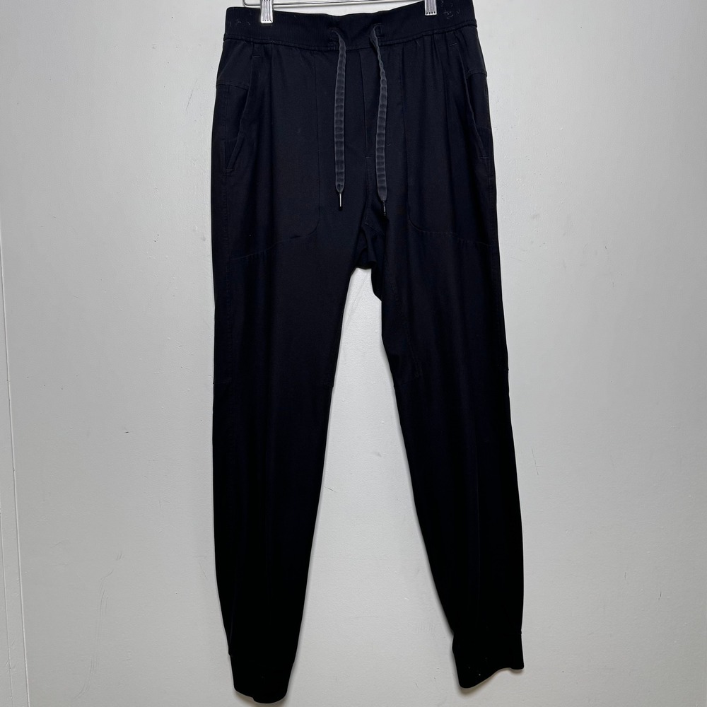 Lululemon ABC Jogger Pants Women‎ Size M Black Activewear Commuter Tapered
